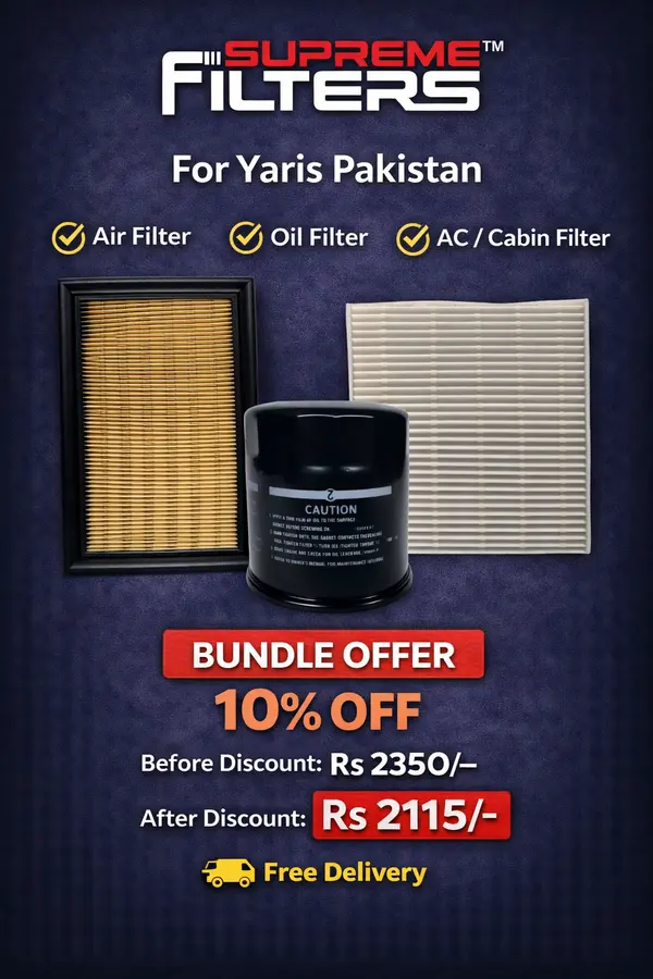 Toyota Yaris/Rush Air Oil Cabin Filter (BUNDLE OFFER)
