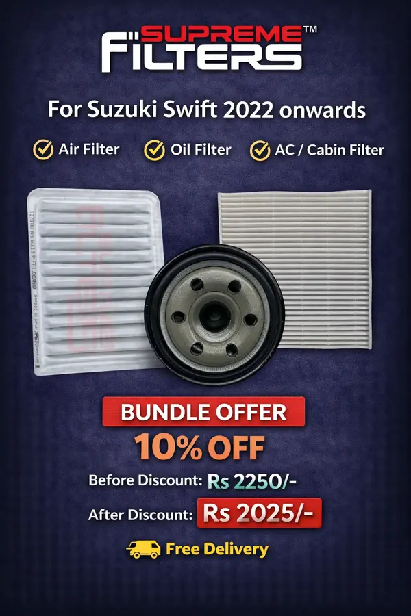 Suzuki Swift Air Oil Cabin Filter (BUNDLE OFFER)