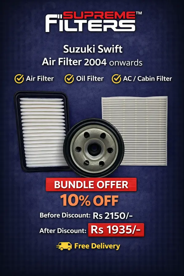 Suzuki Swift Air Oil Cabin Filter (BUNDLE OFFER)