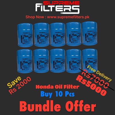 Honda Oil Filter 10 Pcs  ( Bundle Offer) 