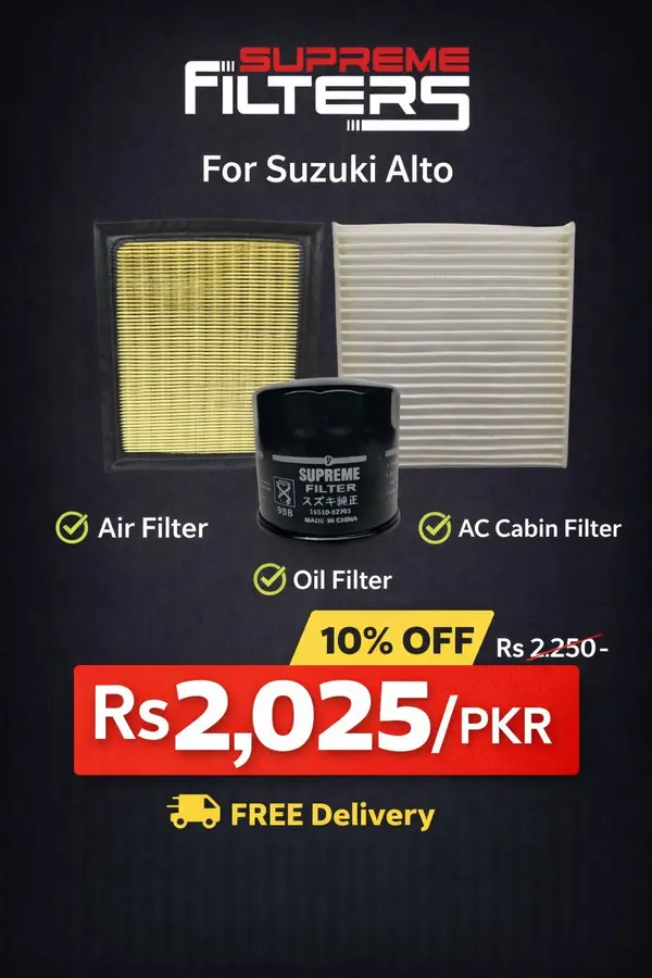 Suzuki Alto, Hustler Air Oil Cabin Filter (BUNDLE OFFER) 