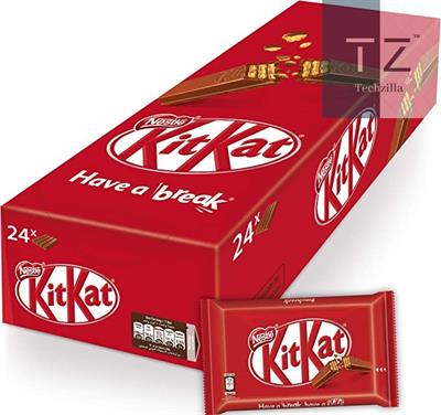 Nestle KitKat Pack of 24x41.5g 4 Fingers (Made in Germany)