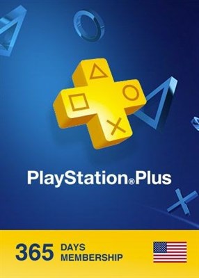 Playstation Plus 1 Year Subscription "US" $60