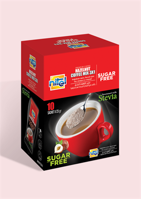 Nitel Coffee Mix 3 in 1  Sugar Free with Stevia 230g