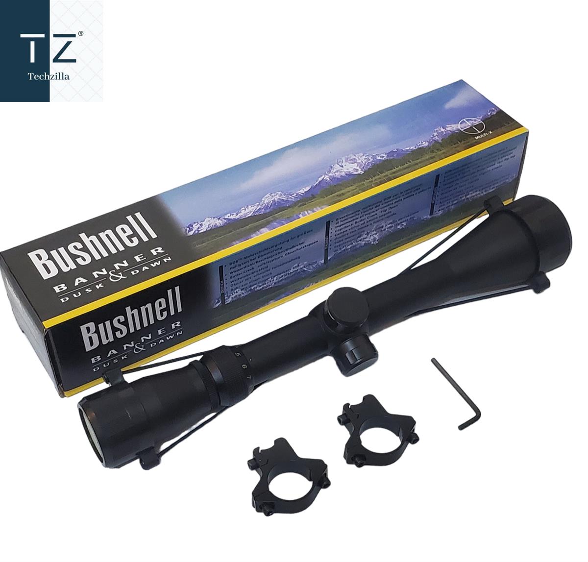 Bushnell Banner 3-9x40mm Riflescope, Dusk & Dawn Hunting Riflescope