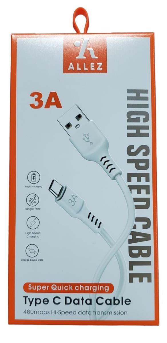 Allez High speed Type C Data Cable 3A