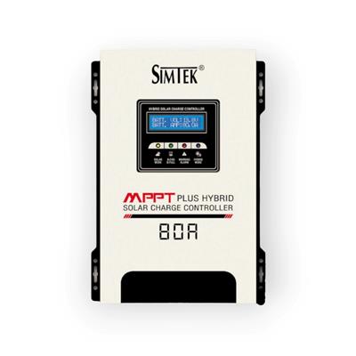 SIMTEK MPPT Plus Hybrid Solar Charge Controller 80AMP Smart Digital DC 12V/24V