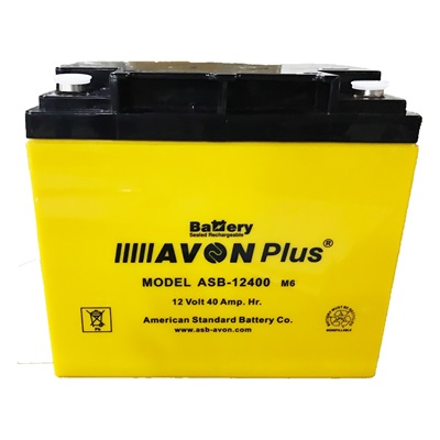 Avon Plus (12 Volts 40amp) Rechargeable Maintenance Free Dry Battery