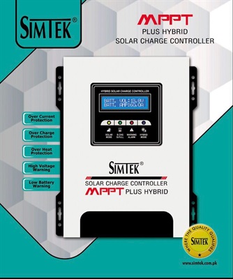 SIMTEK MPPT Plus Hybrid Solar Charge Controller 60AMP Smart Digital DC 12V/24V 