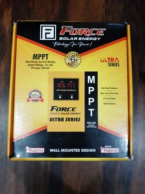 Force MPPT Plus Hybrid Solar Charge Controller 60AMP Smart Digital DC 12V/24V - Hybrid