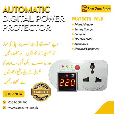 Amin Digital Voltage Protector 16Ampere  B-2188