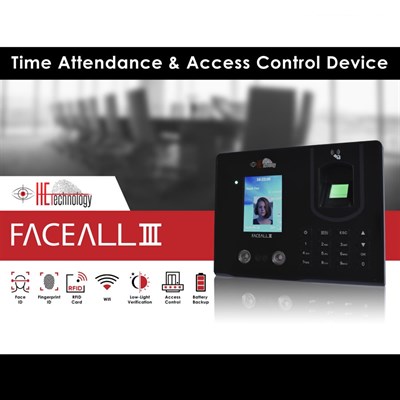 FACEALL 3 Time Attendance & Access Control Device