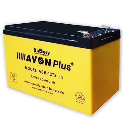Avon Plus (12 Volts 7.2amp) Rechargeable Maintenance Free Dry Battery