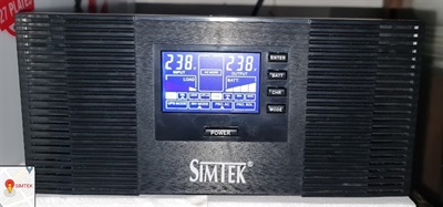 SIMTEK SINE WAVE UPS XL 1200va 4+4 - 12v