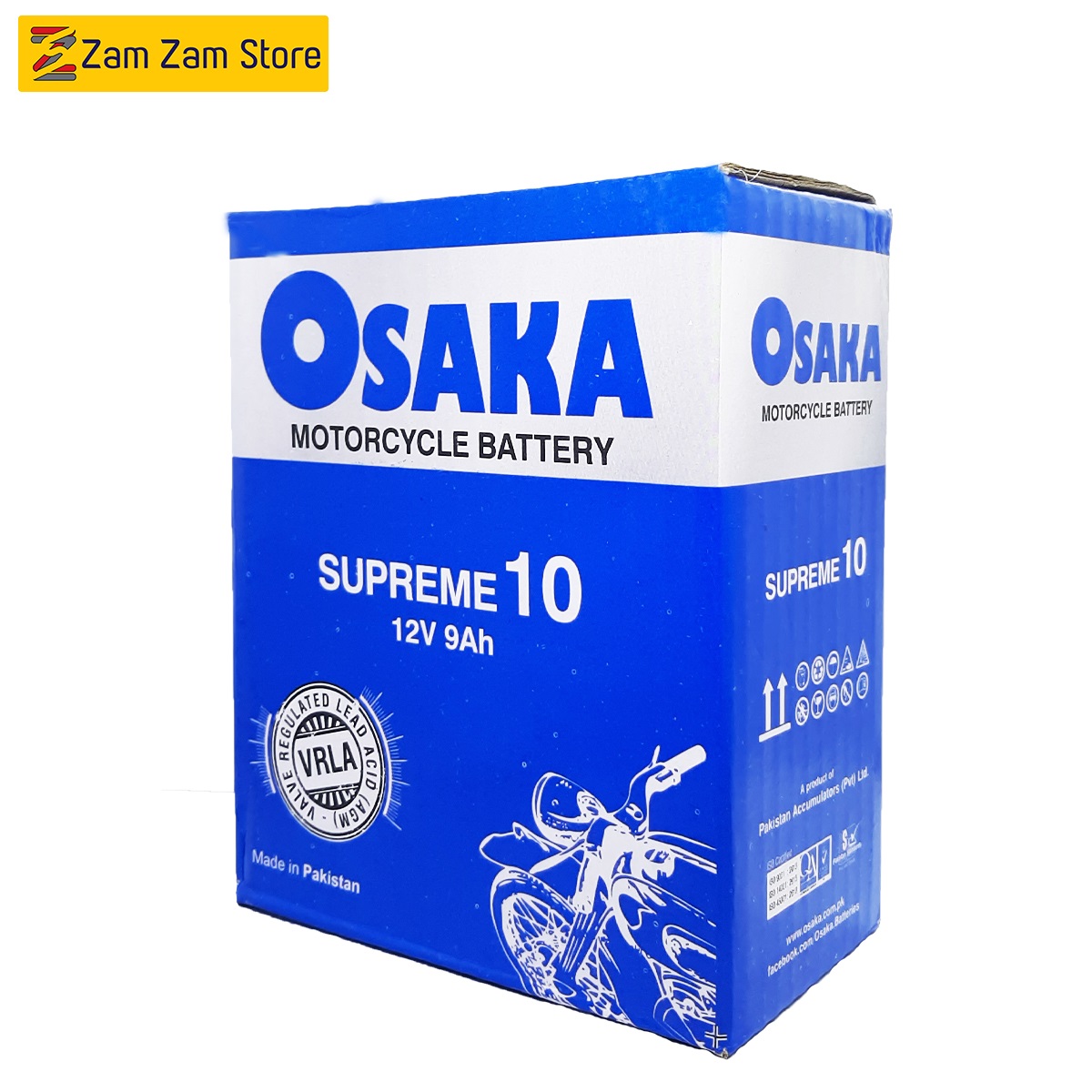 Osaka Best Rechargeable Maintenance Free Dry Battery Sealed Lead Acid