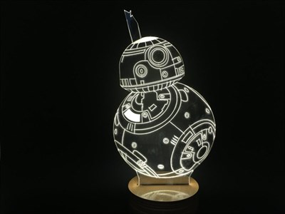 Star Wars Droid 3D Lamp
