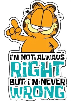 Garfield Always Right