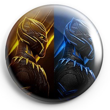 black panther gold and blue
