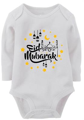 Eid Mubarak gold stars