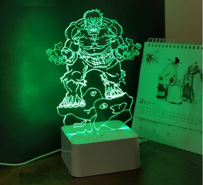 Hulk 3D Lamp