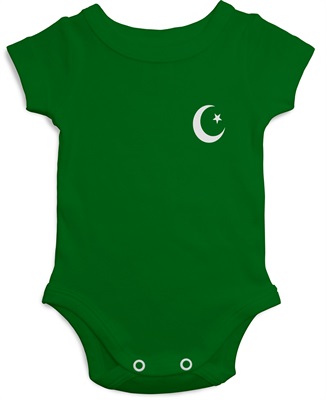 pakistan flag romper