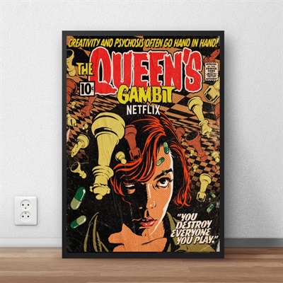 Queens Gambit Comic Cover