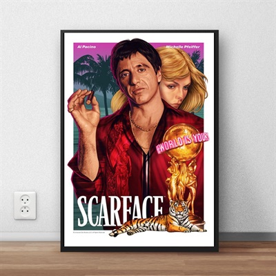 Scarface Painting