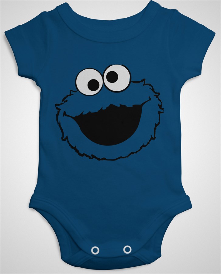 Cookie Monster Baby Onesies, Baby Garments, Baby T-shirts, Kids ...