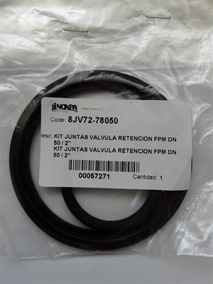 INOXPA Seal Kit, 8JV72-78050, NRV, Type 72700, ( Make: Inoxpa)