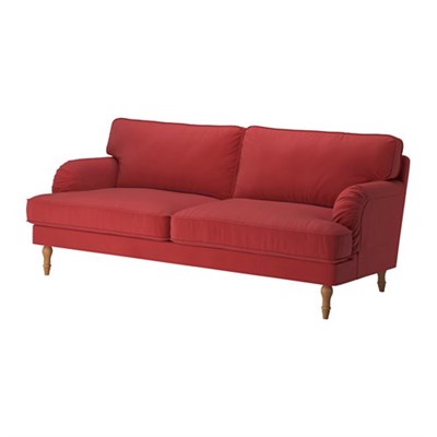 2 Seat Sofa - Light Red 