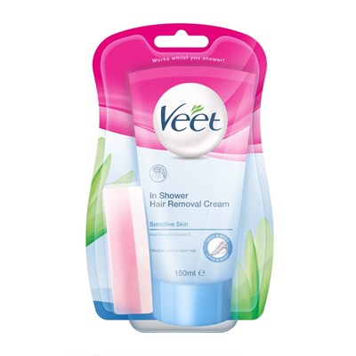 Veet In-Shower Sensitive Skin Cream 150ml