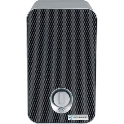 Germ Guardian - 3-in-1 Tabletop UV-C Air Purifier - White/Black