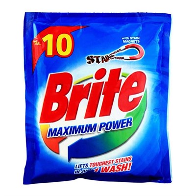 Brite Maximum Power Detergent Powder 35g