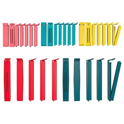 IKEA Sealing clip, set of 30 Assorted colours mixed colours, assorted sizes mixed sizes