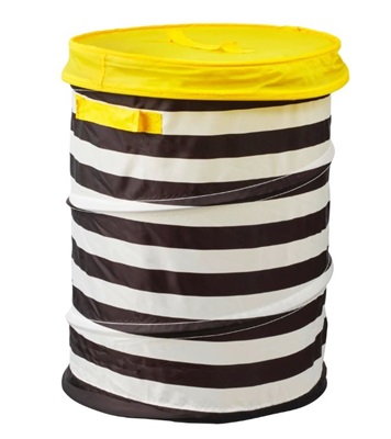 IKEA  Basket with lid for children, yellow