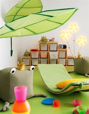 IKEA Bed canopy Lova, green