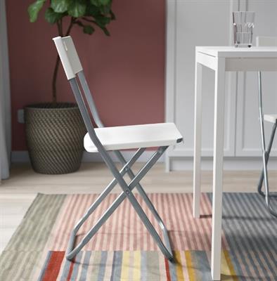 IKEA Foldable Chair White color