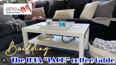 IKEA LACK Coffee table, white, 90x55 cm