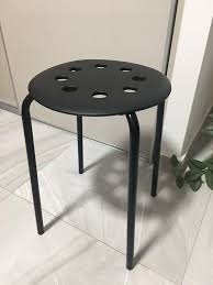 IKEA Dotted Stool, red/white45 cm