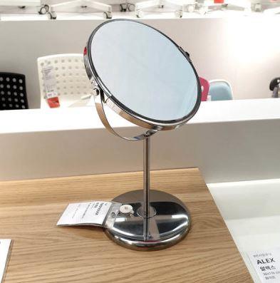 IKEA Mirror stainless steel magnifying mirror