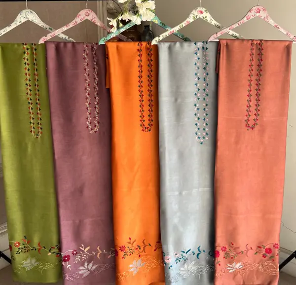 Unstitched Silk Shirt