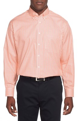 Non-Iron Classic Fit Gingham Dress Shirt (Online Only)
