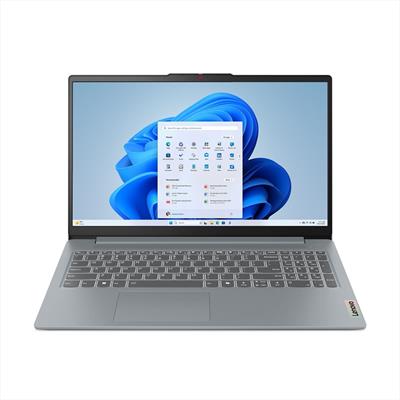 Lenovo IP Slim 3 - 14th Gen Core 5 120U, 8GB RAM, 512GB SSD, 15.6" FHD IPS Touch Display, Fingerprint Reader, Backlit Keyboard, Windows 11 - Arctic Gray