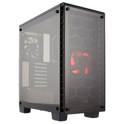 Corsair Crystal Series™ 460X Compact ATX Mid-Tower Gaming Case