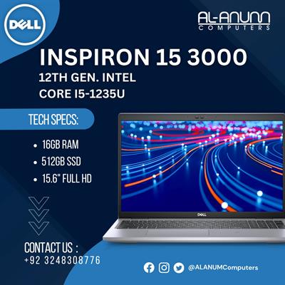 Dell Inspiron 3520, CI5 12TH, 16GB, 512GB SSD, 15.6" FHD, Dos, Silver