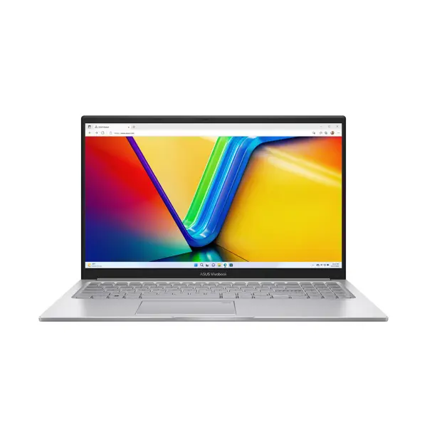 ASUS Vivobook 15 (A1504) – Intel Core i5-1335U, 8GB RAM, 512GB SSD, 15.6″ FHD, Fingerprint, Backlit KB, DOS – Cool Silver