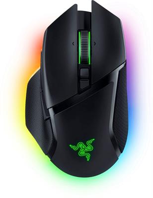 Razer Basilisk V3 Pro Customizable Wireless Gaming Mouse: Fast Optical Switches Gen-3 - HyperScroll Tilt Wheel - Chroma RGB - 11 Programmable Buttons - Focus Pro 30K Sensor - Classic Black