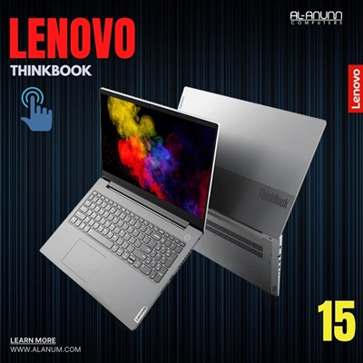 ThinkBook 15 G2, Ci5 11TH, 8GB, 1TB, 15.6 FHD Touch Screen, FPR, DOS, Minral Gray