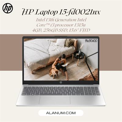 HP Laptop (Notebook) 15 FD0021NX, Ci3 13TH, 4Gb, 256GB SSD, 15.6" FHD IPS, Dos, SILVER