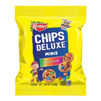 American Snacks - Keebler - Chips Deluxe Minis - Rainbow - 28g 